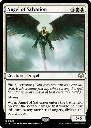 0170 Angel of Salvation R Commander: March of the Machine