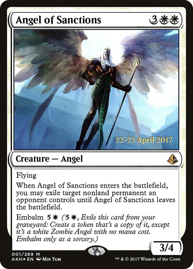 0001 Angel of Sanctions M Prerelease Cards