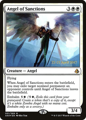 0001 Angel of Sanctions M Prerelease Cards