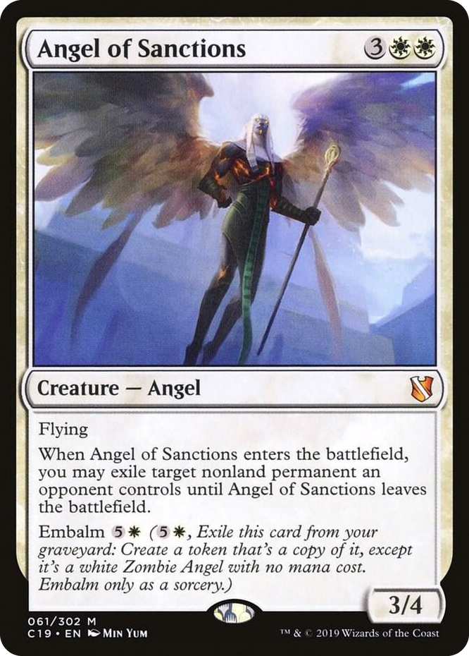 0061 Angel of Sanctions M Commander 2019