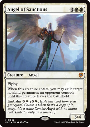 0062 Angel of Sanctions M Commander: Aetherdrift