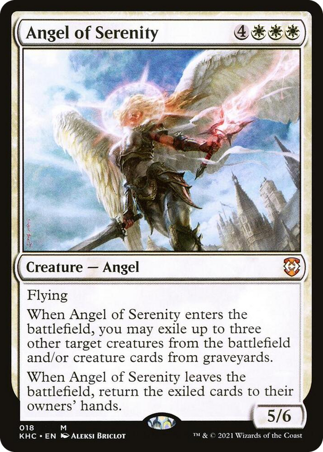 0018 Angel of Serenity M Commander: Kaldheim