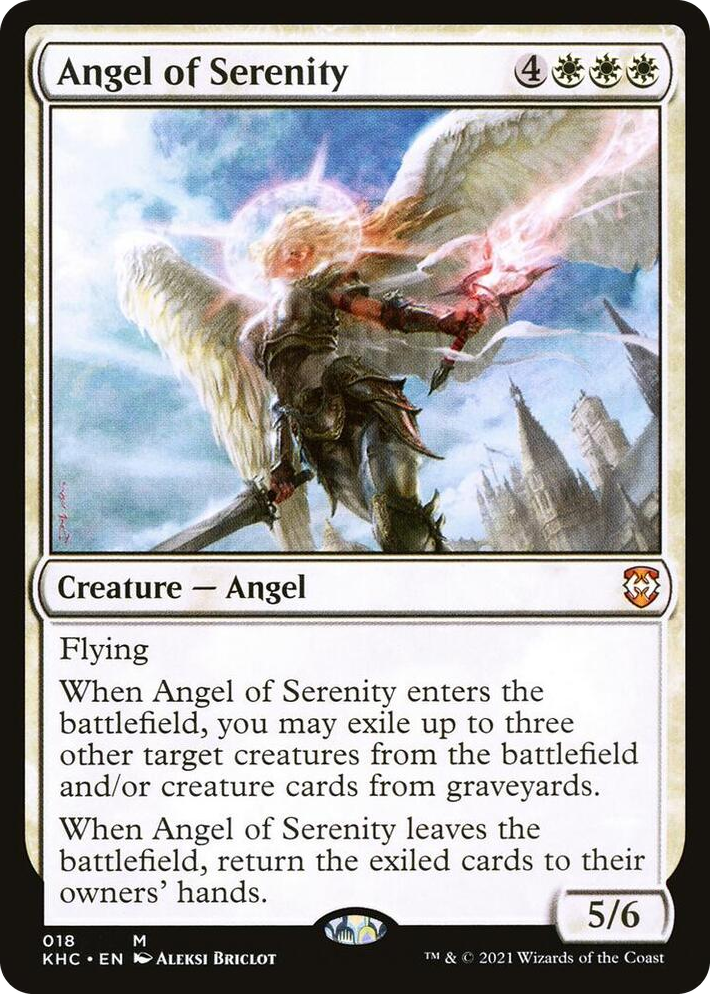 0018 Angel of Serenity M Commander: Kaldheim
