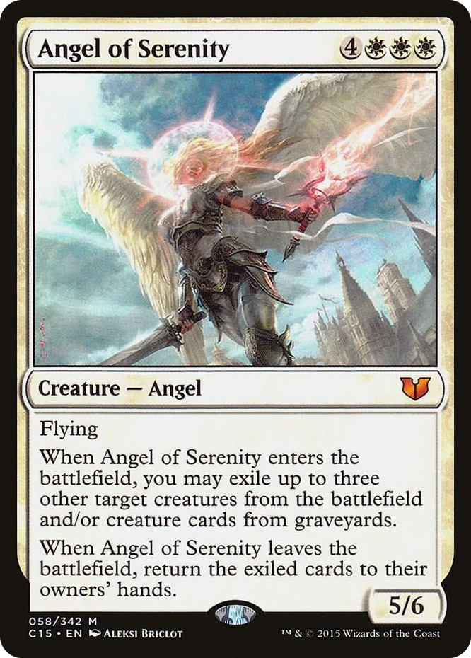 0058 Angel of Serenity M Commander 2015