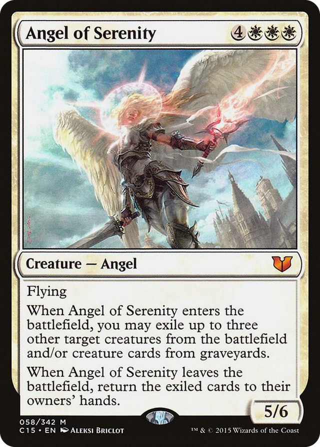 0058 Angel of Serenity M Commander 2015