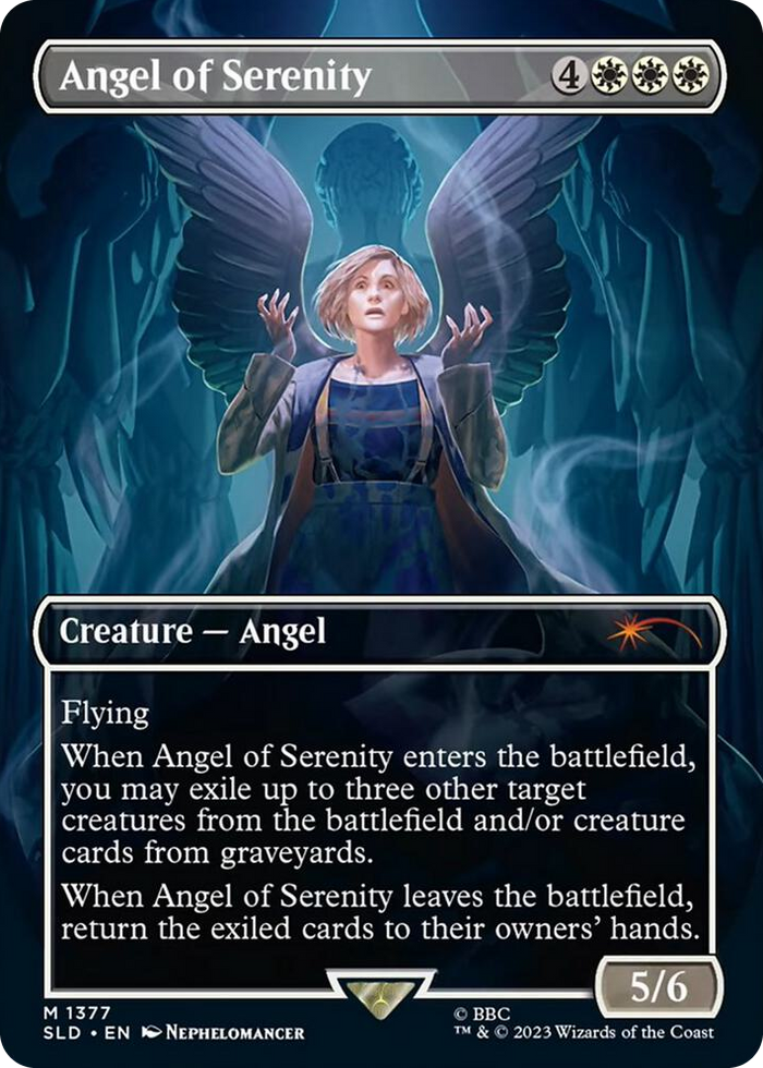 Angel of Serenity #1377 M - Secret Lair Drop Series Pokemon card