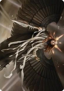 0016 Angel of Suffering Art Card S Art Series: Streets of New Capenna
