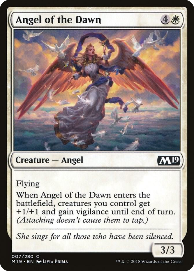0007 Angel of the Dawn C Core Set 2019