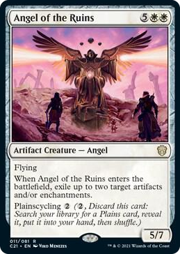 0011 Angel of the Ruins R Commander 2021