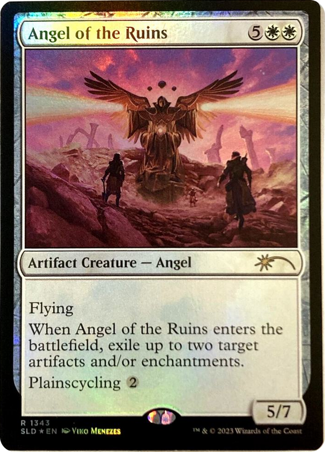 1343 Angel of the Ruins (1343) R Secret Lair Drop Series