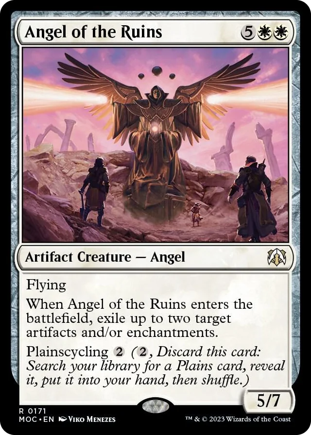 0171 Angel of the Ruins R Commander: March of the Machine