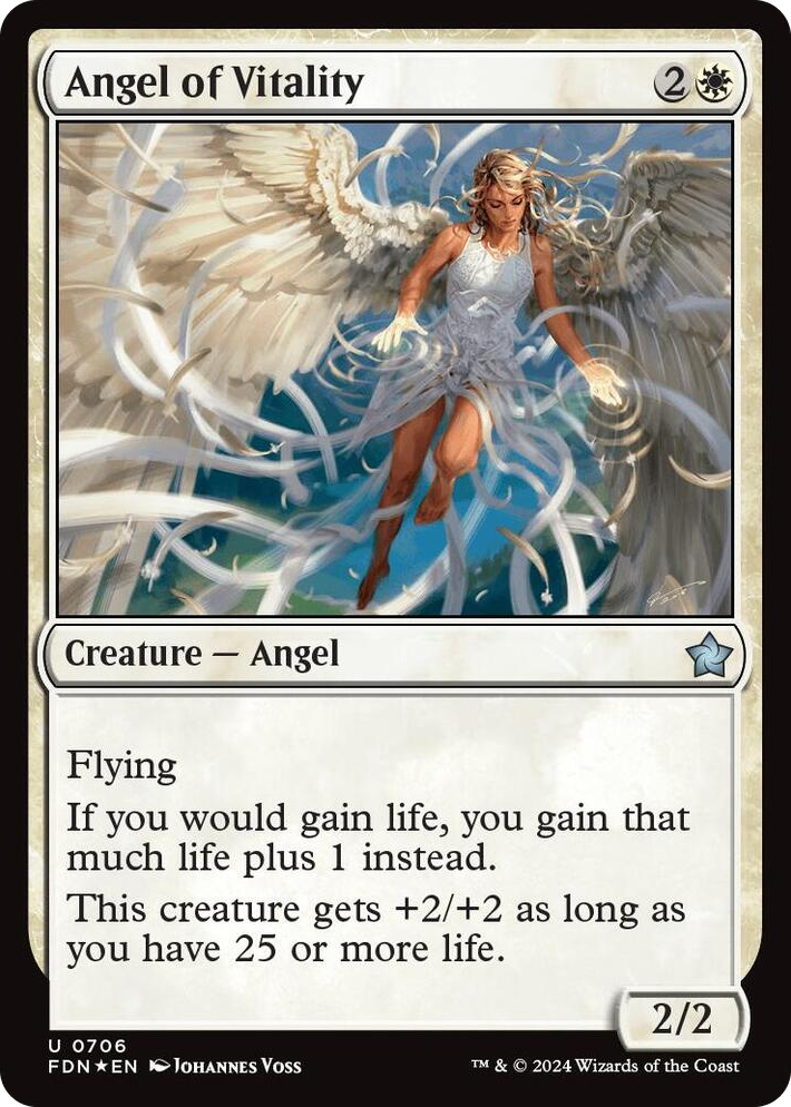 0706 Angel of Vitality U Foundations