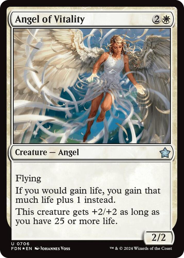 0706 Angel of Vitality U Foundations