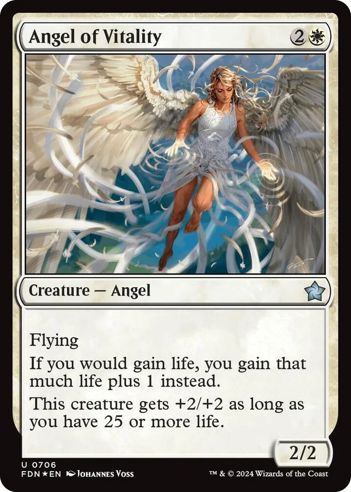 0706 Angel of Vitality U Foundations