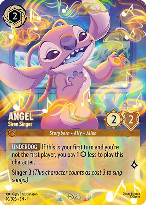 0010 Angel - Siren Singer Promo D23 Promos