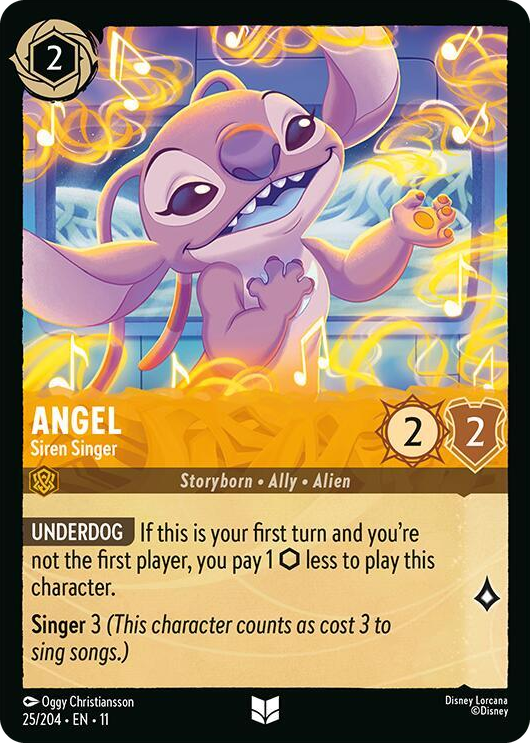 0025 Angel - Siren Singer Uncommon Winterspell