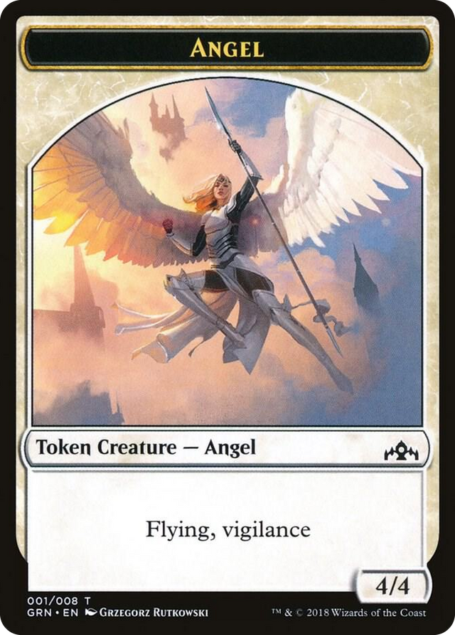 0001 Angel Token T Guilds of Ravnica