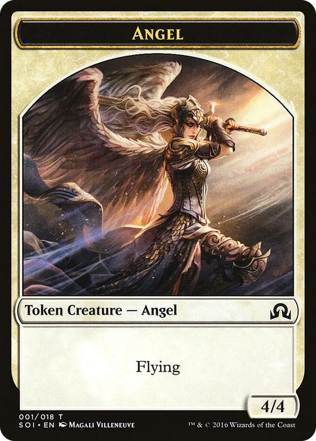0001 Angel Token T Shadows over Innistrad