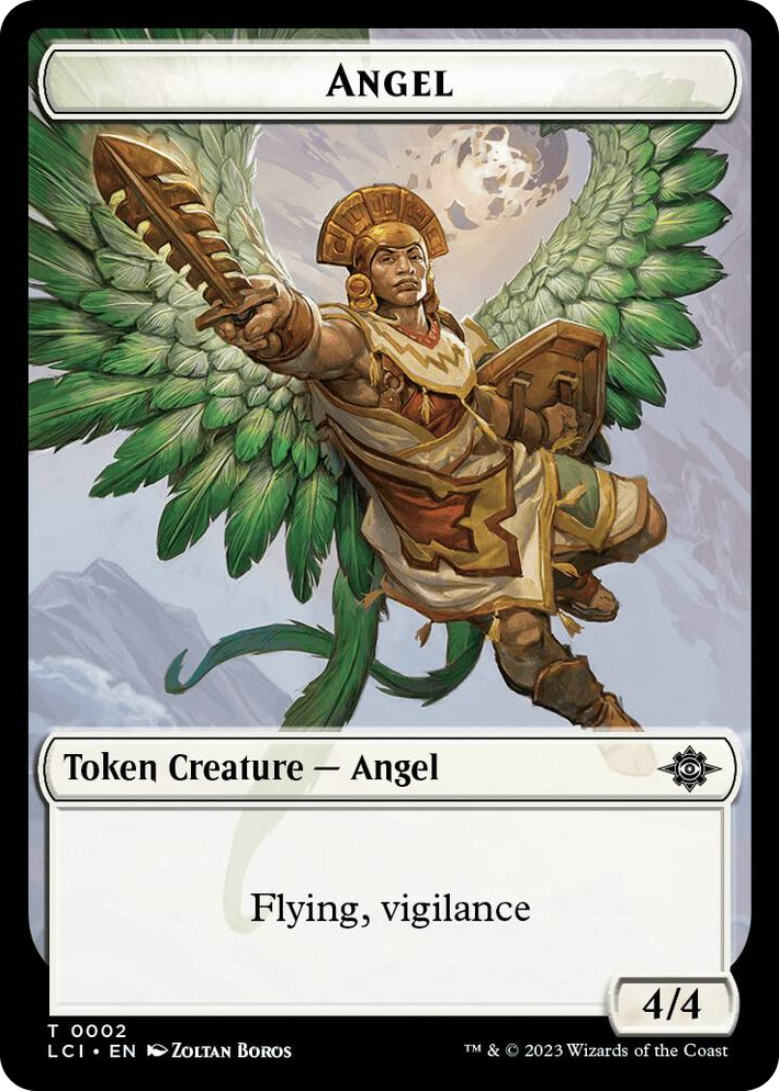 0002 Angel Token T The Lost Caverns of Ixalan