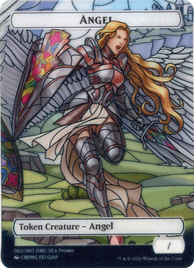 0002 Angel Token [SEA Exclusive] T Dominaria United