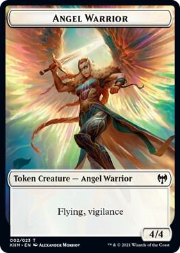 0002 Angel Warrior Token T Kaldheim