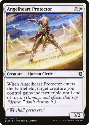 0003 Angelheart Protector C Zendikar Rising