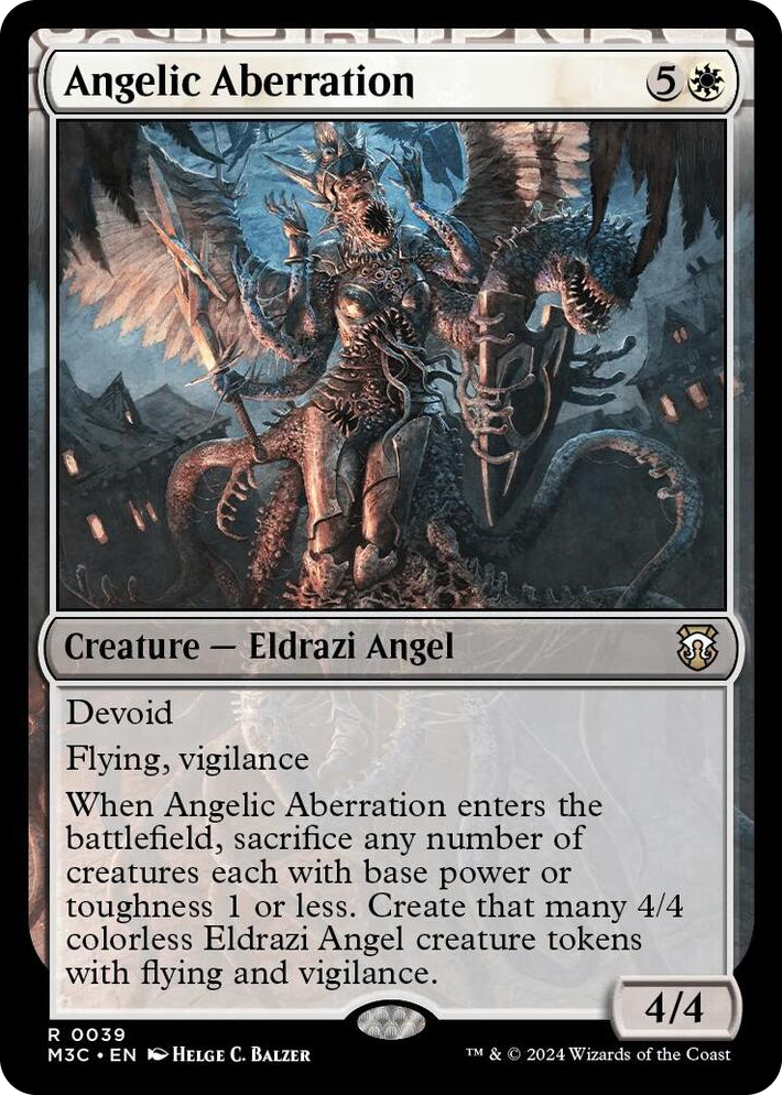 0039 Angelic Aberration R Commander: Modern Horizons 3