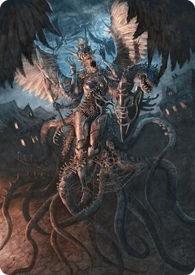 0028 Angelic Aberration Art Card S Art Series: Modern Horizons 3