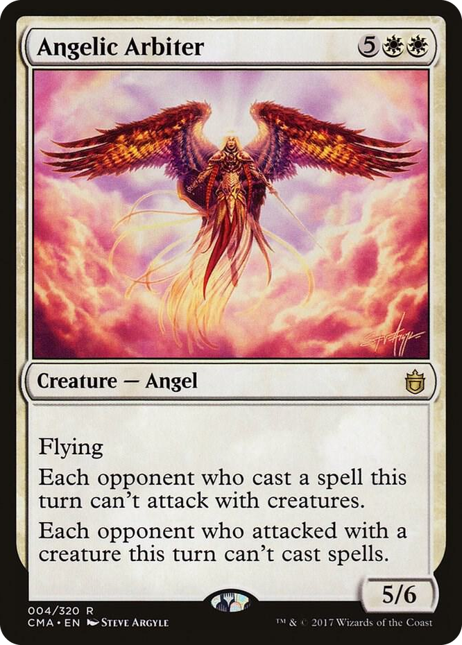 Angelic Arbiter #4 R - Commander Anthology Pokemon card