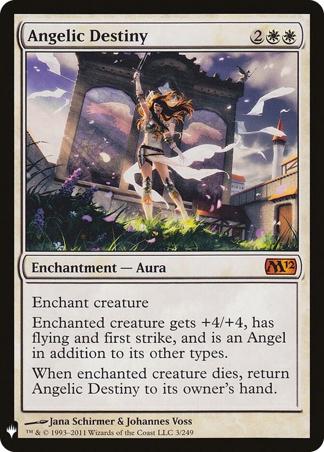 Angelic Destiny #3 M - The List Reprints Pokemon card