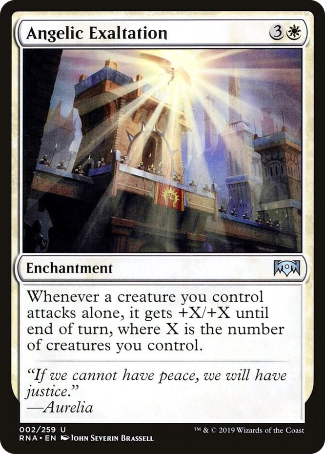 0002 Angelic Exaltation U Ravnica Allegiance