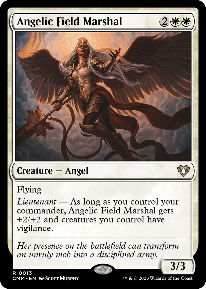 0013 Angelic Field Marshal R Commander Masters