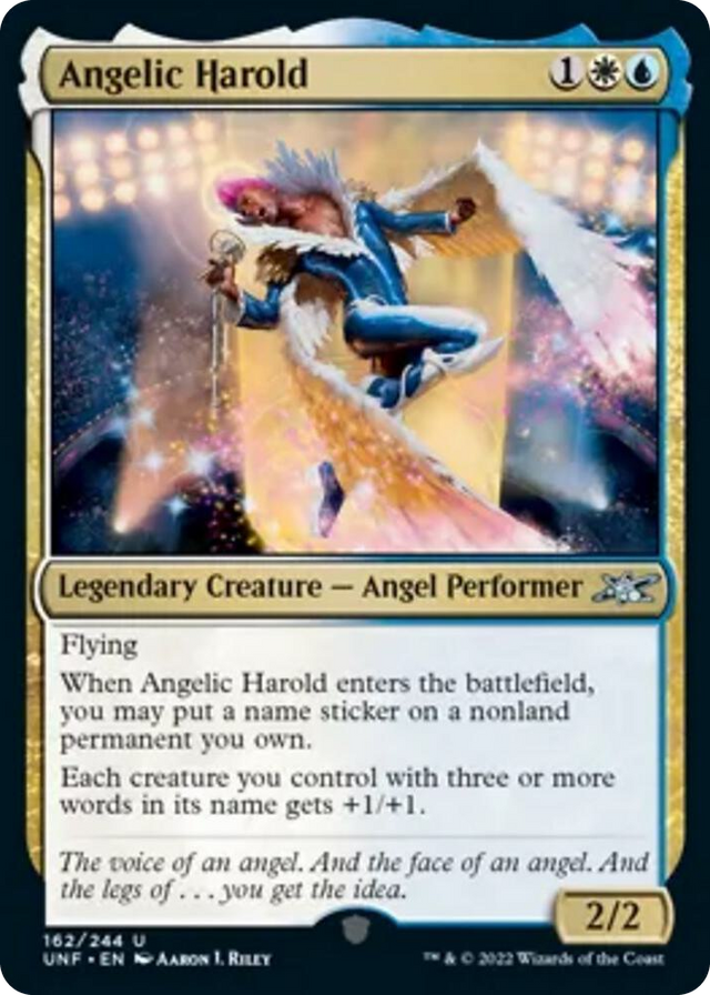 0162 Angelic Harold U Unfinity