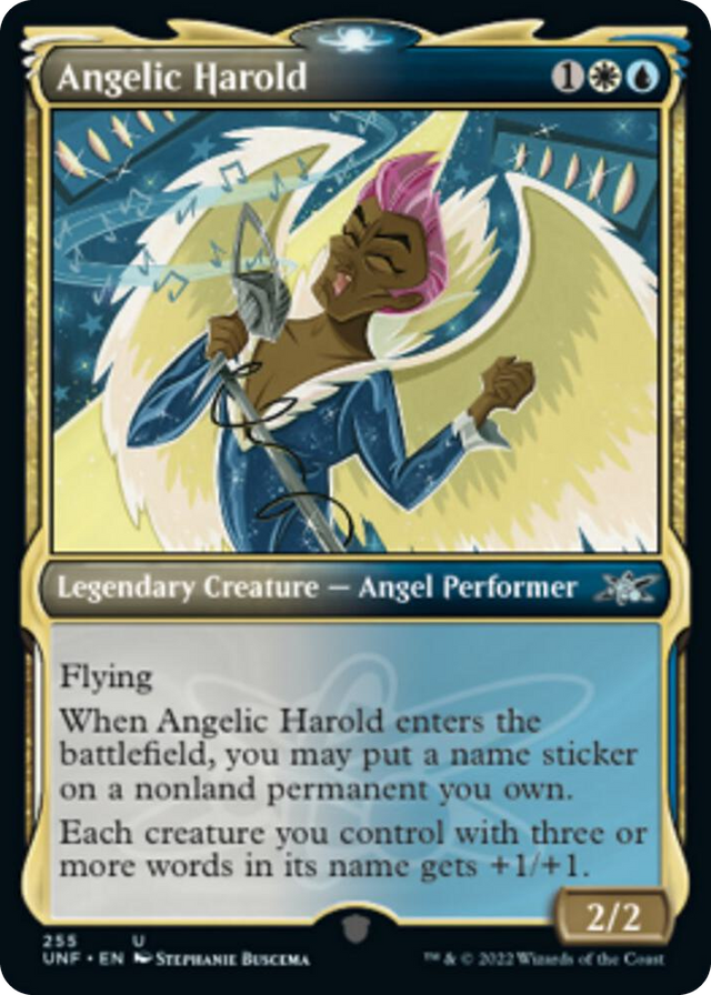 0255 Angelic Harold (Showcase) U Unfinity