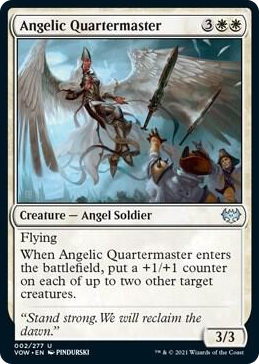 0002 Angelic Quartermaster U Innistrad: Crimson Vow