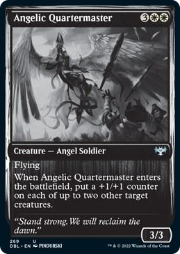 0269 Angelic Quartermaster U Innistrad: Double Feature