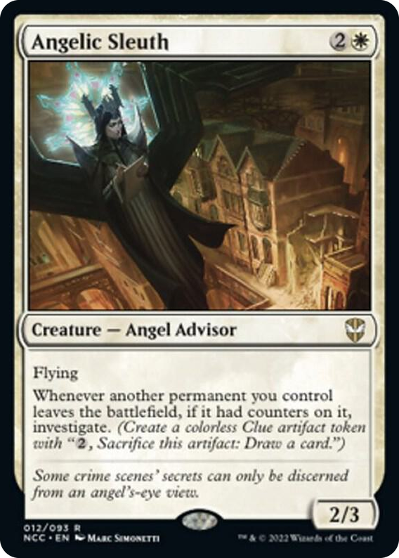 0012 Angelic Sleuth R Commander: Streets of New Capenna