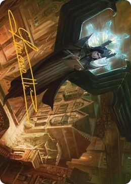 0048 Angelic Sleuth Art Card (Gold-Stamped Signature) S Art Series: Streets of New Capenna