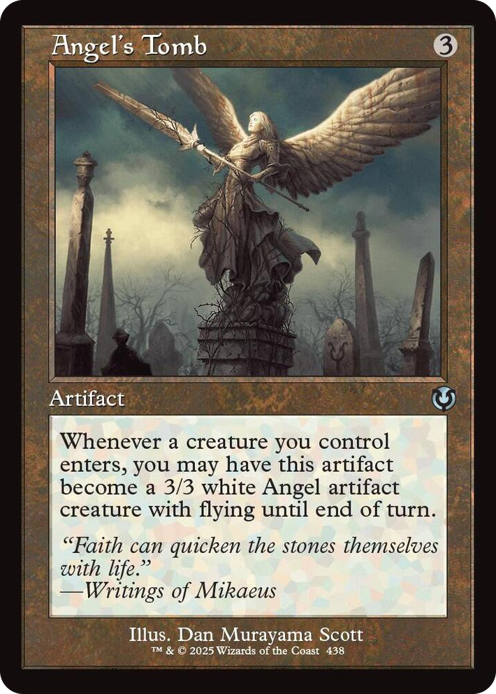 0438 Angel's Tomb (Retro Frame) U Innistrad Remastered