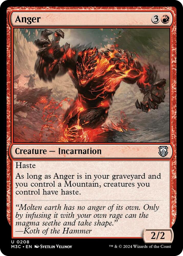 0208 Anger U Commander: Modern Horizons 3