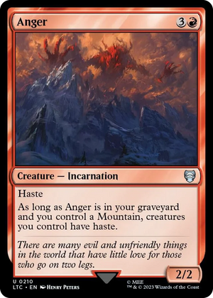 0210 Anger U Commander: The Lord of the Rings: Tales of Middle-earth