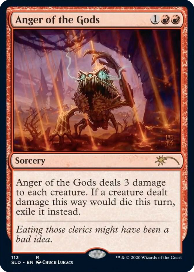 0113 Anger of the Gods R Secret Lair Drop Series