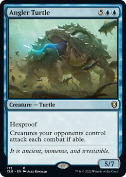 0713 Angler Turtle R Commander Legends: Battle for Baldur's Gate