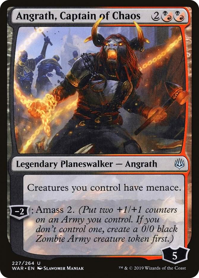 0227 Angrath, Captain of Chaos U War of the Spark