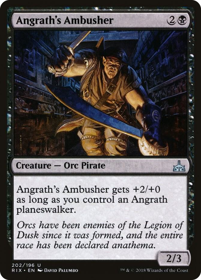0202 Angrath's Ambusher U Rivals of Ixalan
