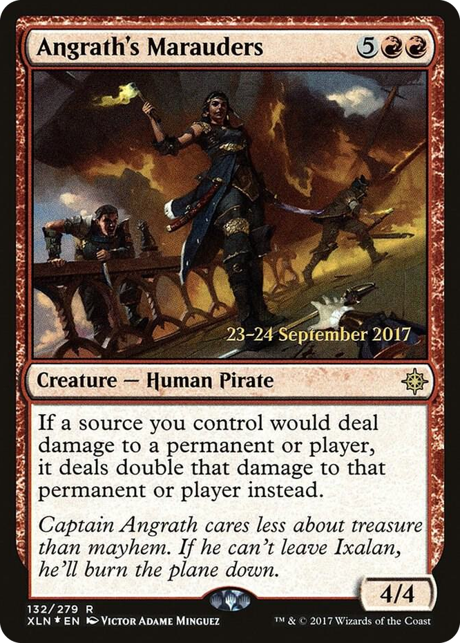 0132 Angrath's Marauders R Prerelease Cards