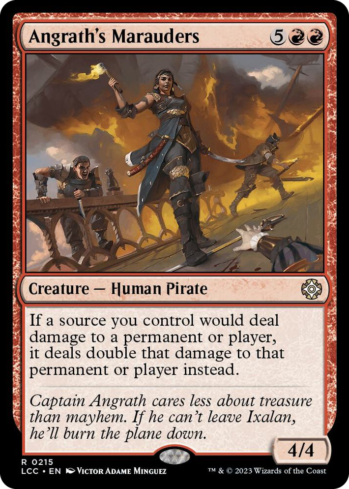 0215 Angrath's Marauders R Commander: The Lost Caverns of Ixalan