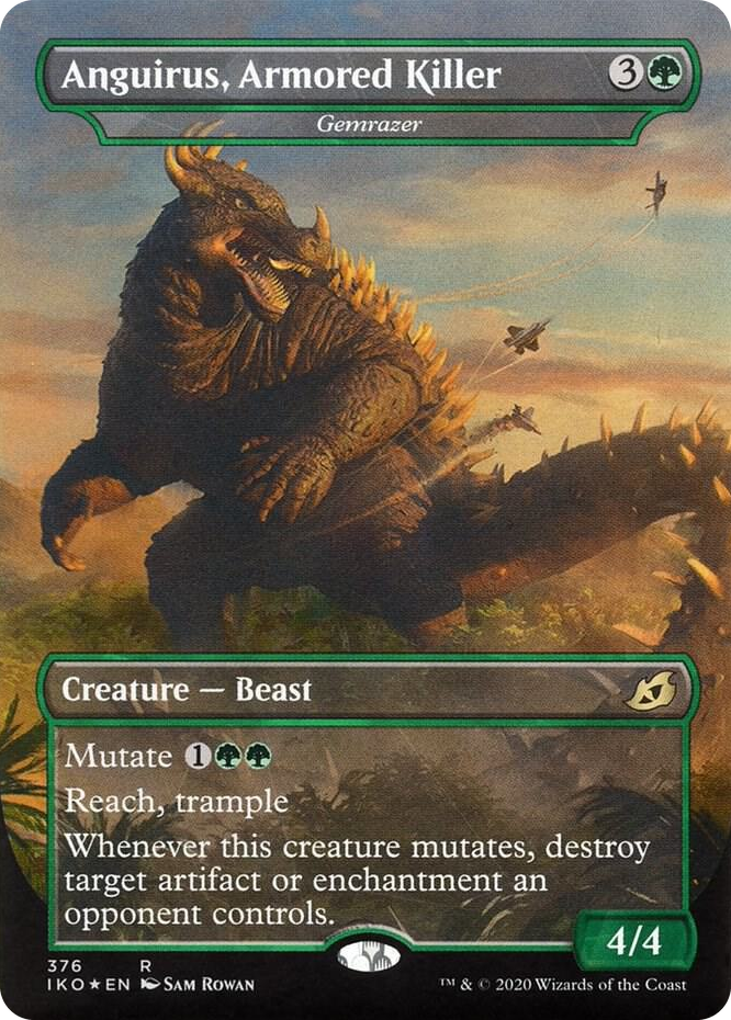 0376 Anguirus, Armored Killer - Gemrazer R Lair of Behemoths