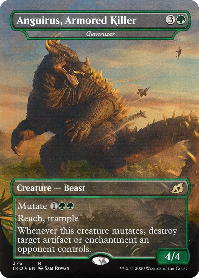 0376 Anguirus, Armored Killer - Gemrazer R Lair of Behemoths