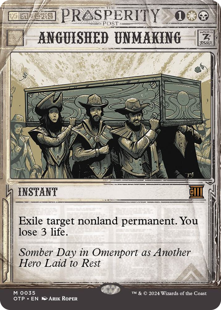 0035 Anguished Unmaking M Outlaws of Thunder Junction: Breaking News